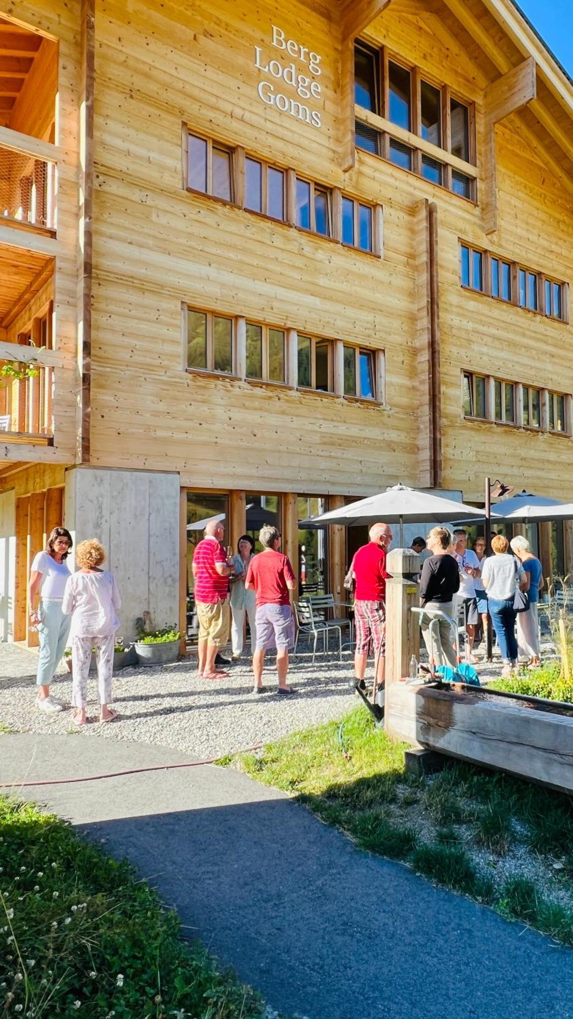Berglodge Goms Münster Esterno foto